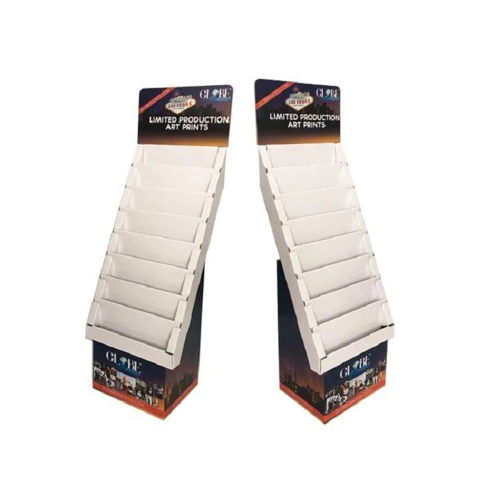 Beautiful Book Cardboard Display Rack